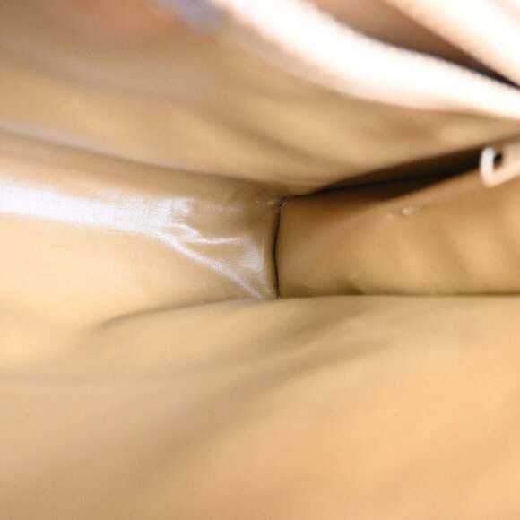 CELINE Logo Macadam Pattern 2Way Shoulder Bag PVC Leather Brown Italy - Picture 13 of 16